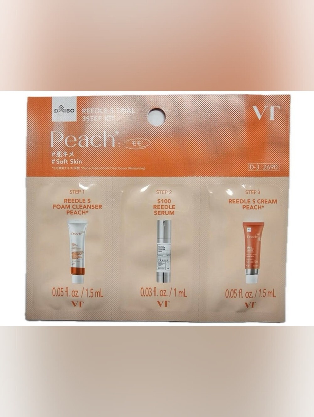 5/$25✨️VT Reedle Peach Sampler✨️